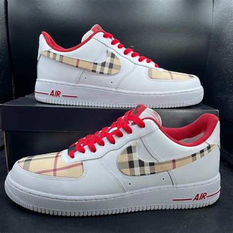 air force 1 x burberry|nike air force one Burberry.